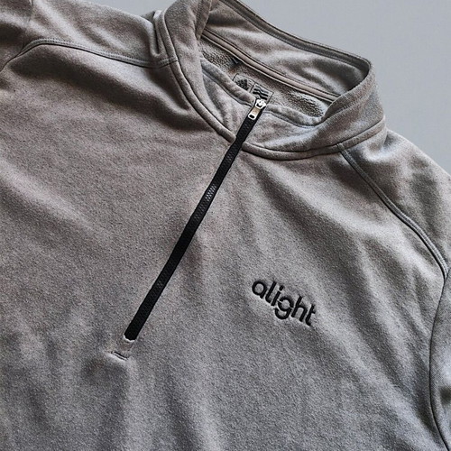 Adidas Alight Half-Zip Top X-Large grey like new