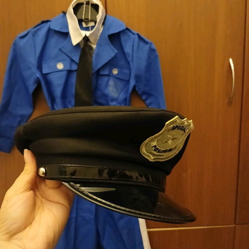 Special Polic police costume used for boy 4 years old size N 104