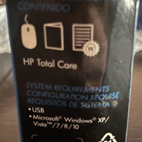 Microsoft Wired Keyboard 400 1576 and HP Comfort Mouse X1500 set used