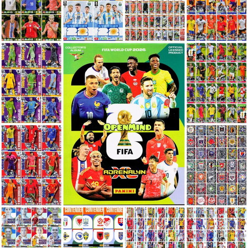 FIFA World Cup 2026 Adrenalyn XL Panini sticker collection