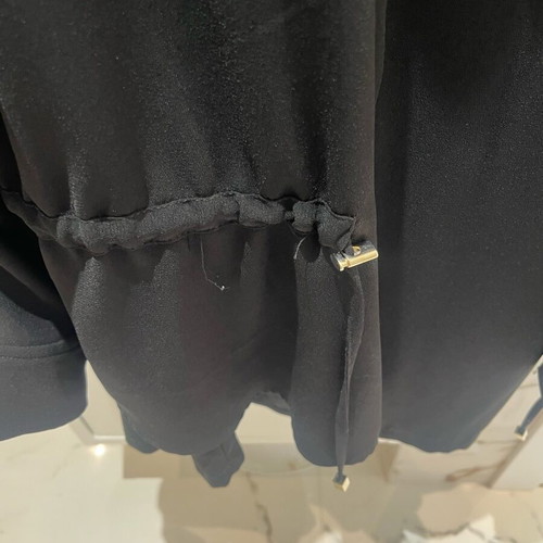 Black fabric set Zara used, size Large