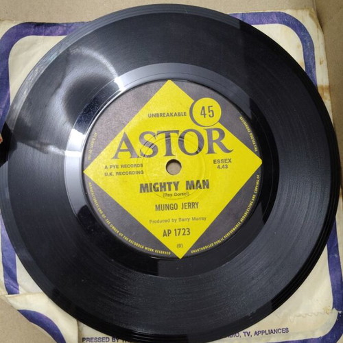 Mungo Jerry In The Summertime 45 RPM vinyl used, pop
