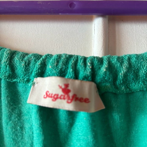 Sugarfree beach dress used, green, one size