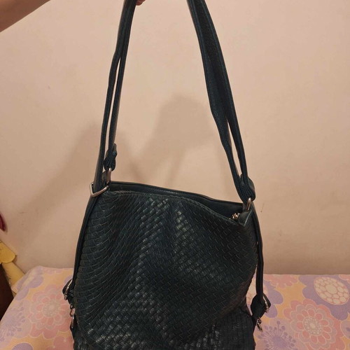 Shoulder bag dual-use dark green like new
