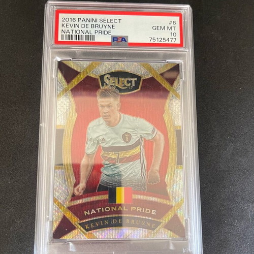 Kevin De Bruyne National Pride Card 2016 new PSA 10
