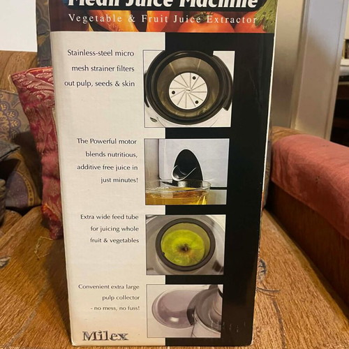 Milex Mean Juice Machine 400W juicer new