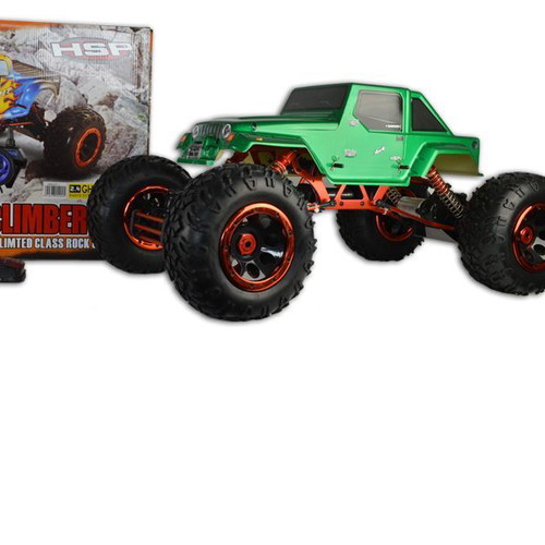 RC HSP 1:8 Crawler new, 4x4, dual 540 brushed motors
