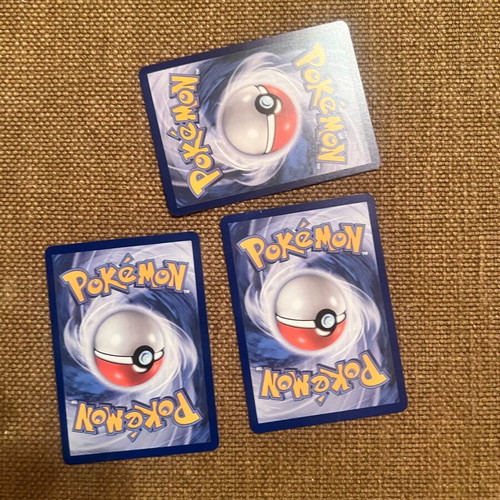 Snorlax Pokemon Cards pack of 3 like new