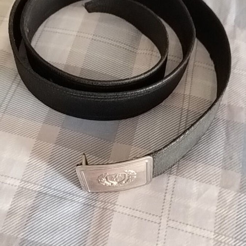 Police uniform belt like new, size 125 cm