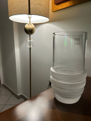 Crystal decorative vase like new