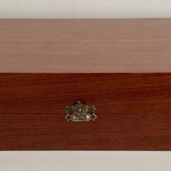 Wooden Backgammon Board 48cm handmade, like new