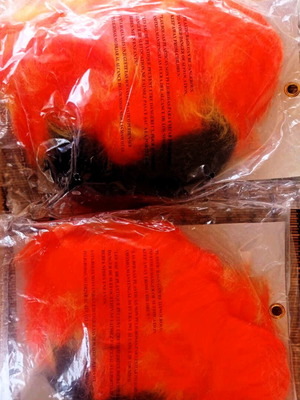 Carnival wigs with devil horns