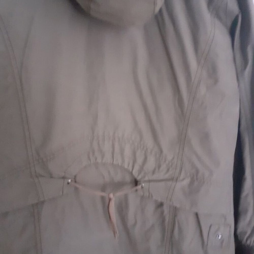 BSB long jacket like new, olive color, size S