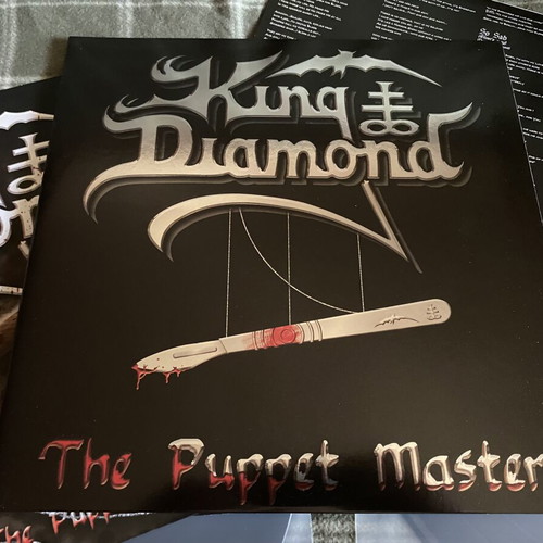 King Diamond The Puppet Master 2LP etched with poster