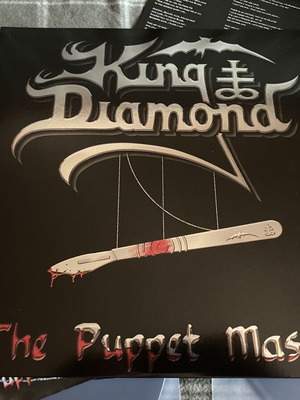 King Diamond The Puppet Master 2LP etched with poster