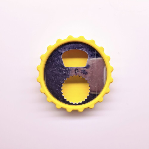 British Petrolium BP vintage bottle opener plastic & steel used