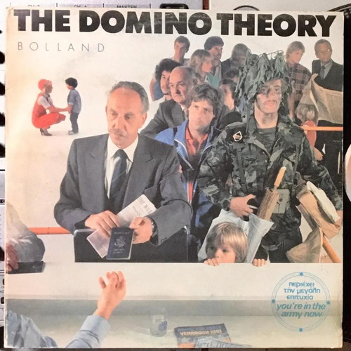The Domino Theory vinyl LP album used, pop