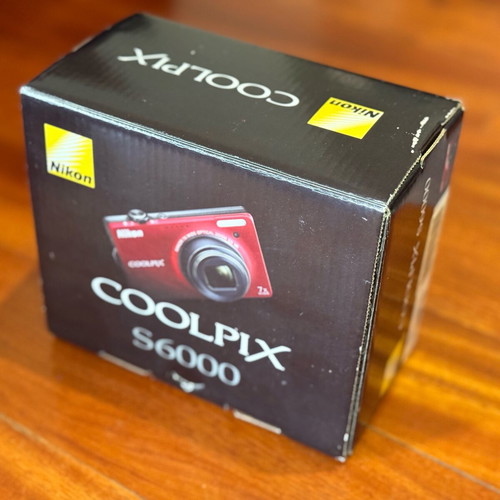 Nikon COOLPIX S6000 Red 14.2MP Digital Camera