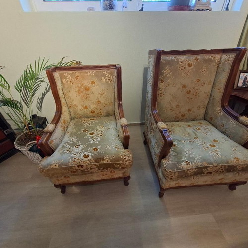 Armchair like new, solid wood