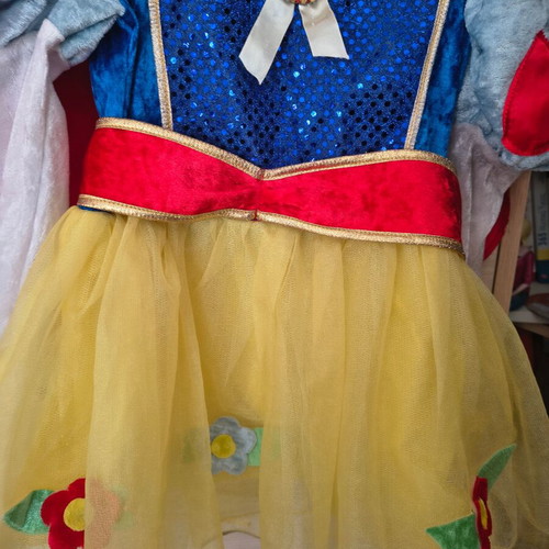 Snow White costume size 6 like new