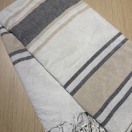 Beach towel used with a small stain