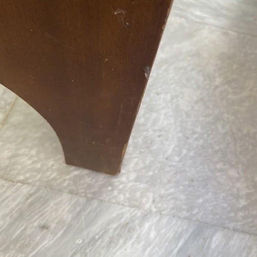 Vintage Side Coffee Table used with Mid-Century Minimalist Design