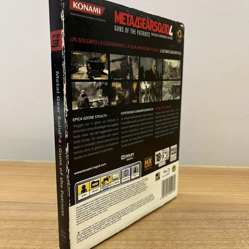 Metal Gear Solid 4 Guns of The Patriots PS3 game used