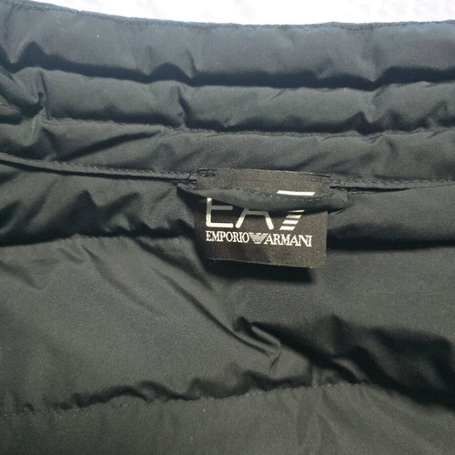 Men's vest Emporio Armani EA7 used, size M, with natural down