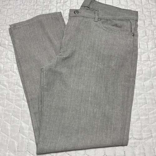 Men's gray pants size 36 like new, slim fit