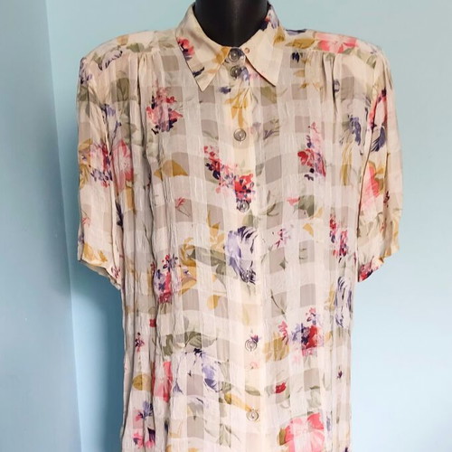 Дамска риза тип туника Streit's Design Vintage като нова XL 2XL