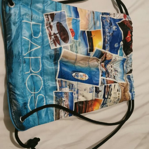 Backbag Paros blue, like new