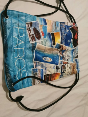 Backbag Paros μπλε, σαν καινούργιο