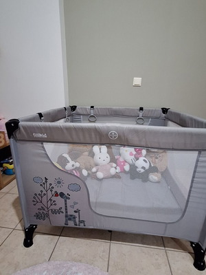 Baby Park Fillikid Playpen Art.4008-17 Giraffe Lightgrey like new