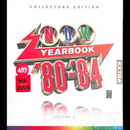 Now Yearbook 80-84 Various σετ 5 LP