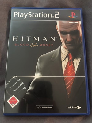 Hitman Blood Money PlayStation 2 game like new, German cover