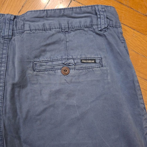 Pull&Bear dark blue bermuda shorts, size 42
