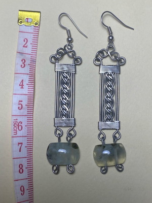 Handmade earrings with unique design new