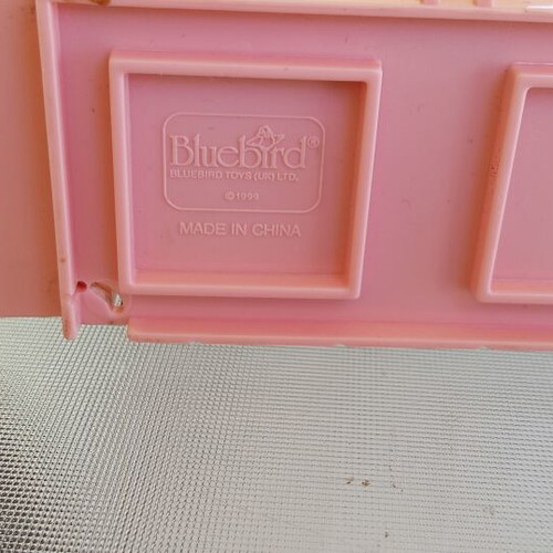 Vintage Bluebird Polly Pocket Dream Builders set of 4 rooms with 3 figures like new