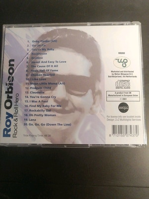 Roy Orbison CD