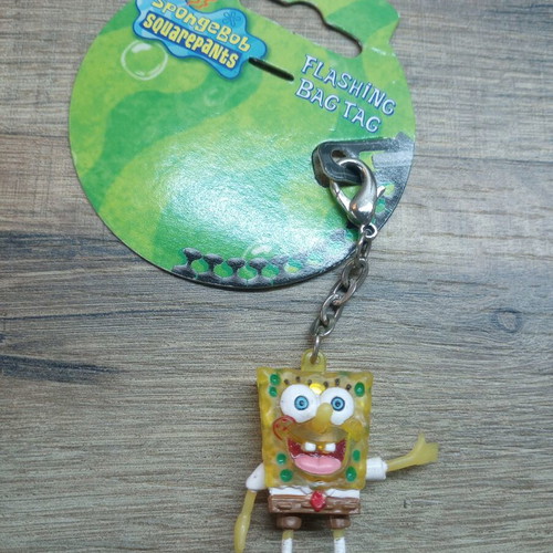 SpongeBob Bag tag new vintage charm for bag or keys