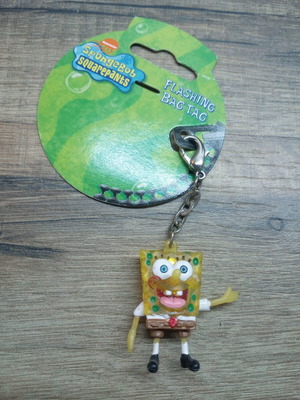 SpongeBob Bag tag new vintage charm for bag or keys
