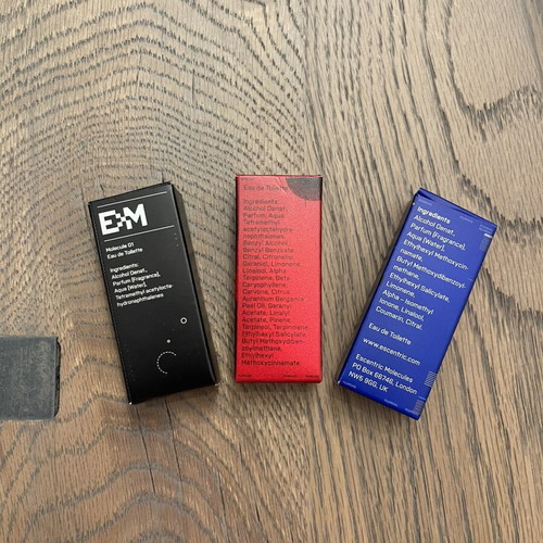 Molecule 01 Escentric Molecules perfume samples, set of 3
