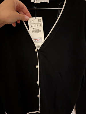 Zara ζακέτα μέγεθος S καινούργιο μαύρο