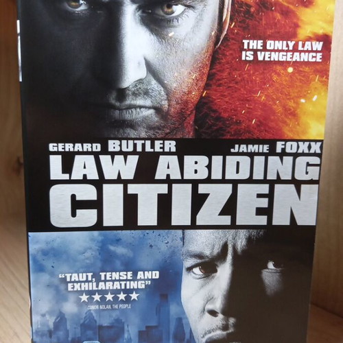 Law Abiding Citizen DVD like new with English subtitles