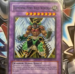 Elemental Hero Wild Wingman κάρτα Yu-Gi-Oh! μεταχειρισμένη, συλλεκτική