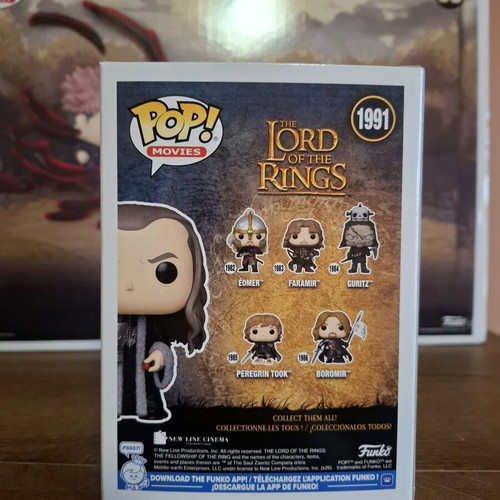 Funko POP Denethor Lord of the Rings 1991 new limited edition with protector