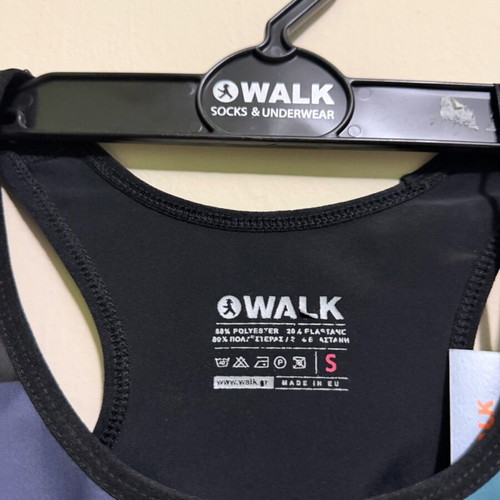 Walk sports bra new, multicolor, size S