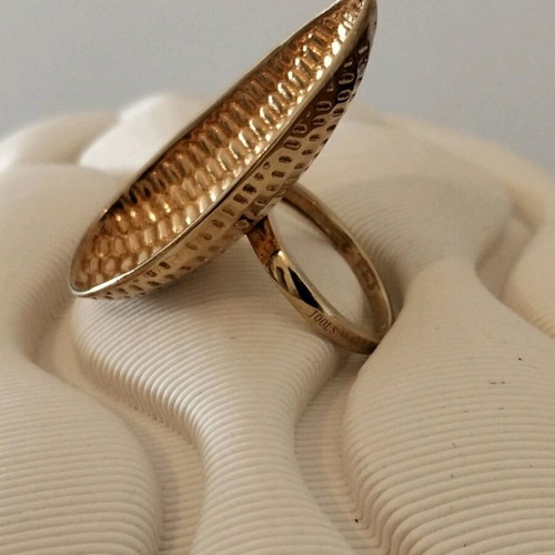 Jools Jewellery women's ring like new, gold plated silver 925