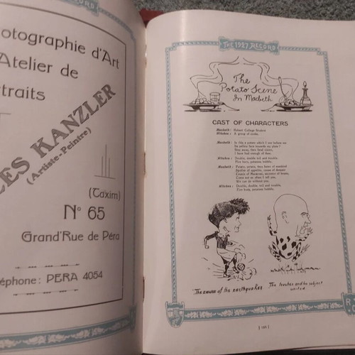 1927 Record book like new, English