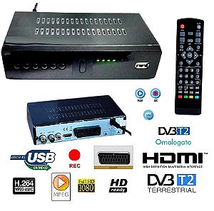 Ψηφιακός τηλεοπτικός δέκτης HAPPY SHEEP DVB T2 TV SCART HDMI 1080P